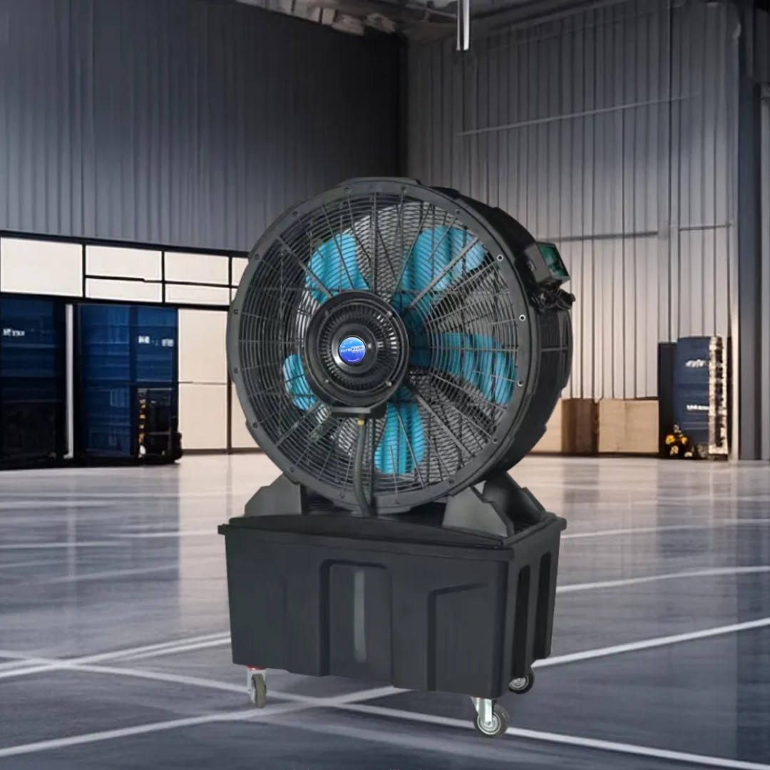Eurokraft AirBeast BLDC Mist Fan 36 inch Drum Fan Gym Fan Floor Fan