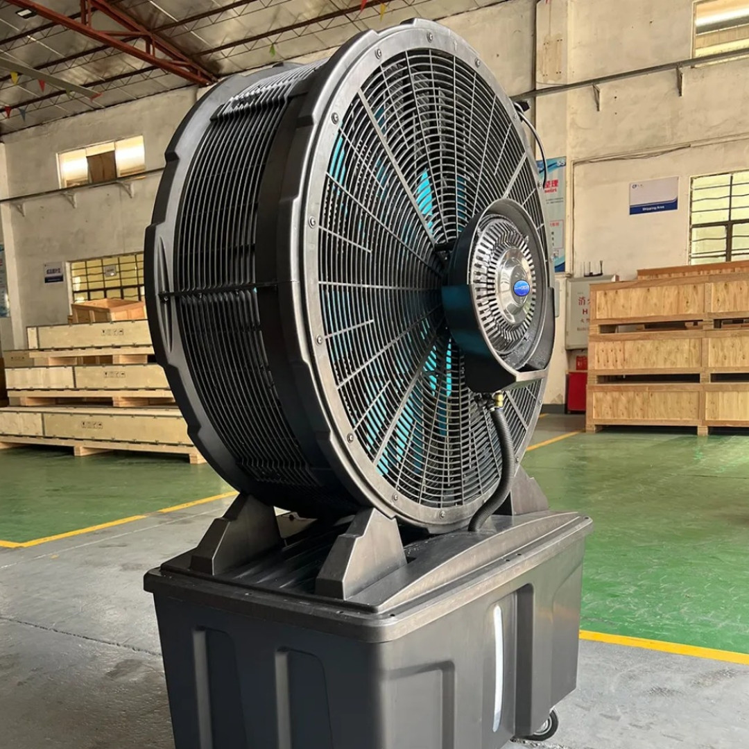 Eurokraft AirBeast BLDC Mist Fan 36 inch Drum Fan Gym Fan Floor Fan