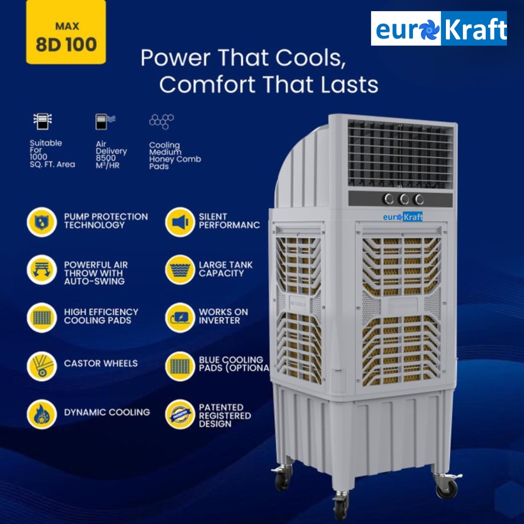 Eurokraft Max 8D 100 Commercial Desert Air Cooler