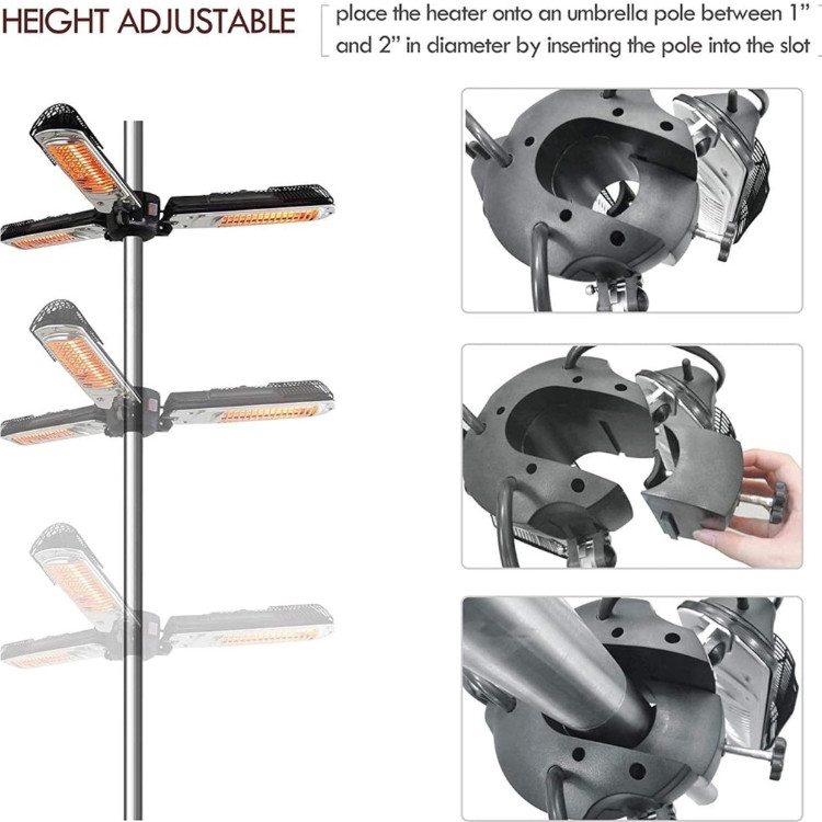 Smartflame Umbrella Trio Heater