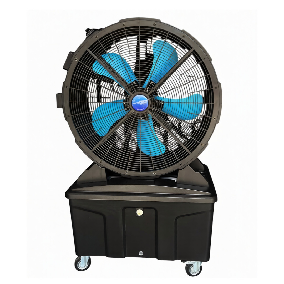 Eurokraft AirBeast BLDC Mist Fan 36 inch Drum Fan Gym Fan Floor Fan