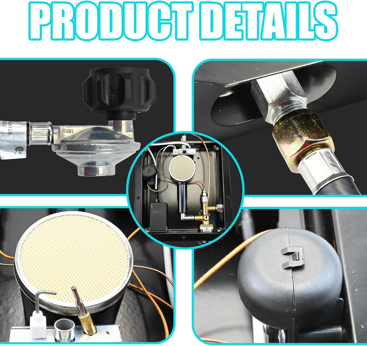 Pyramid Heater Burner