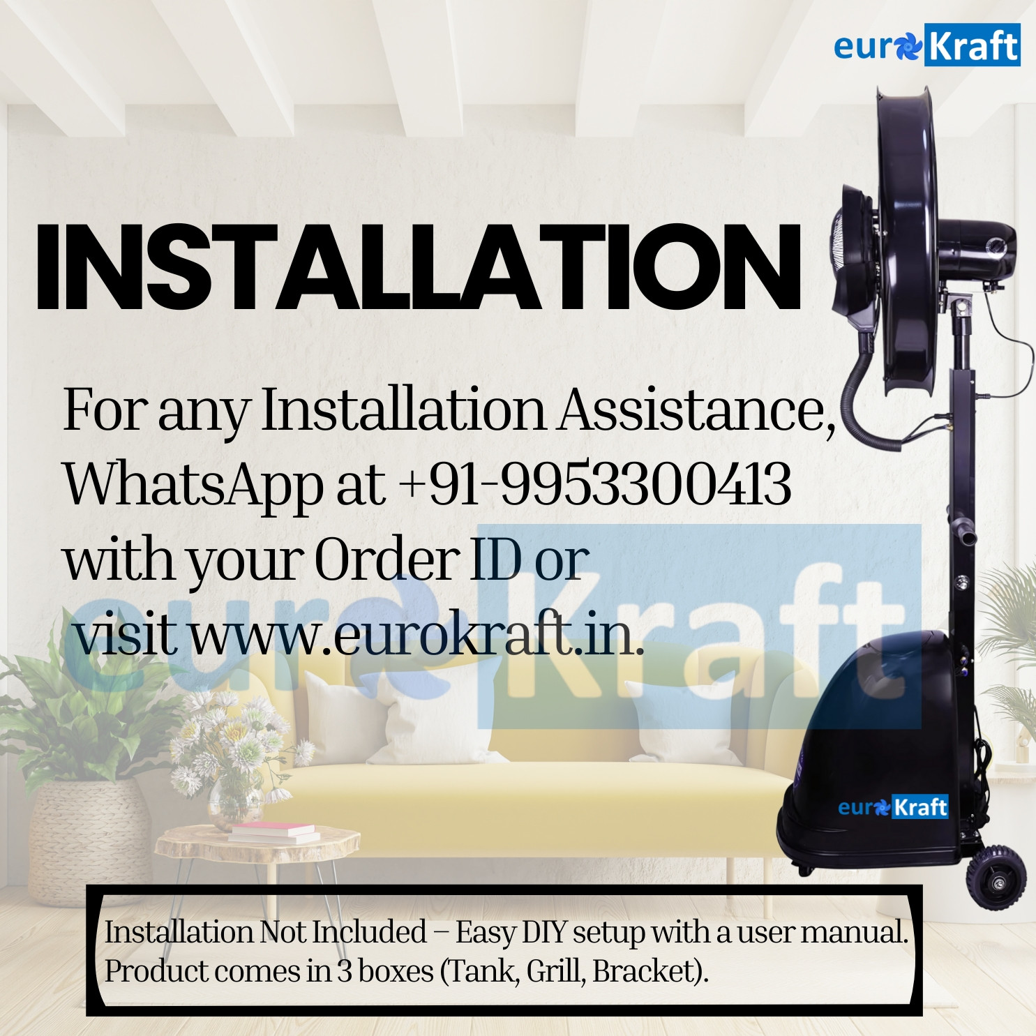 Tulip Mist Fan MF-349