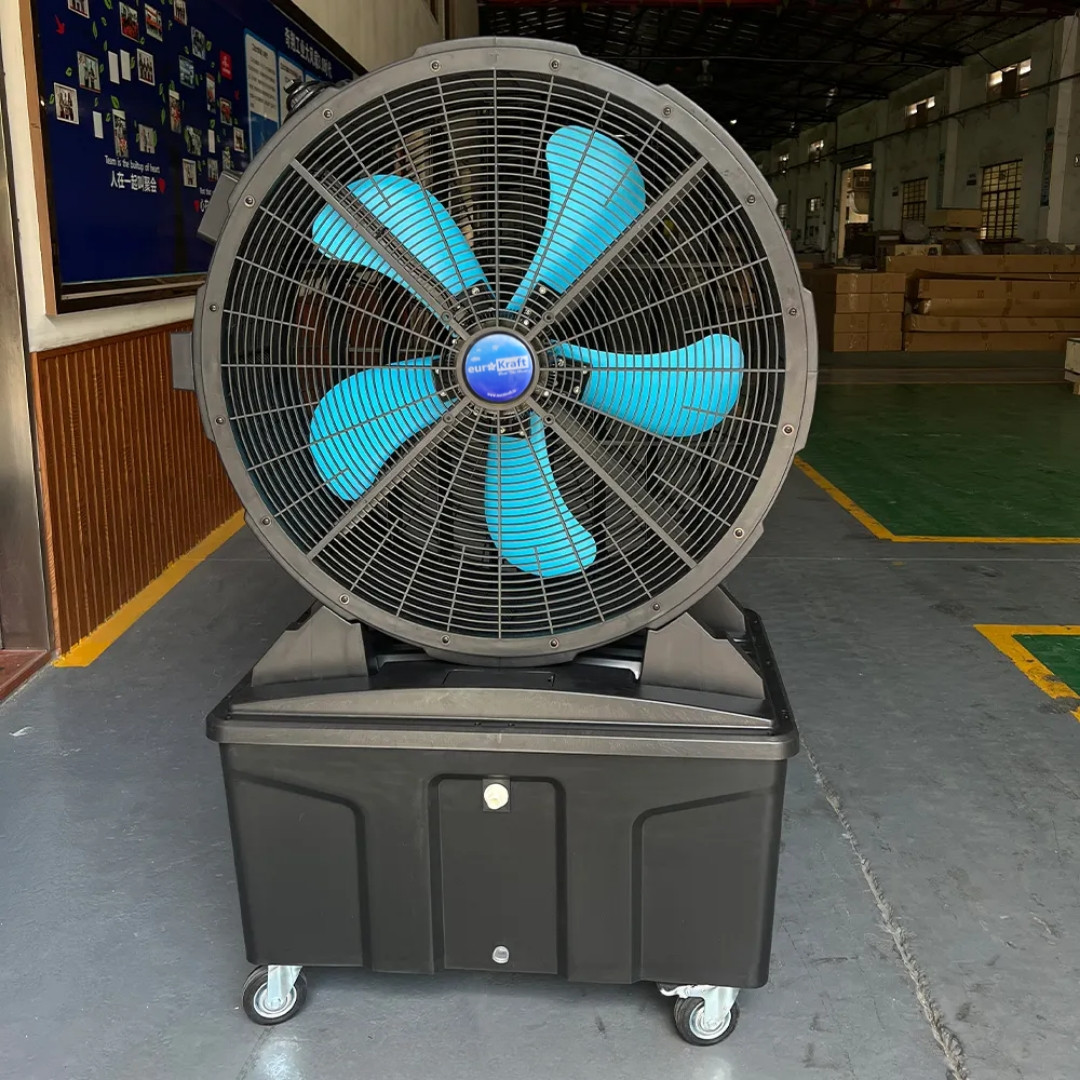 Eurokraft AirBeast BLDC Mist Fan 36 inch Drum Fan Gym Fan Floor Fan