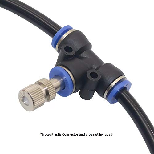 Low Pressure Mist Nozzle Pushfit Anti-Drip Fog Nozzle