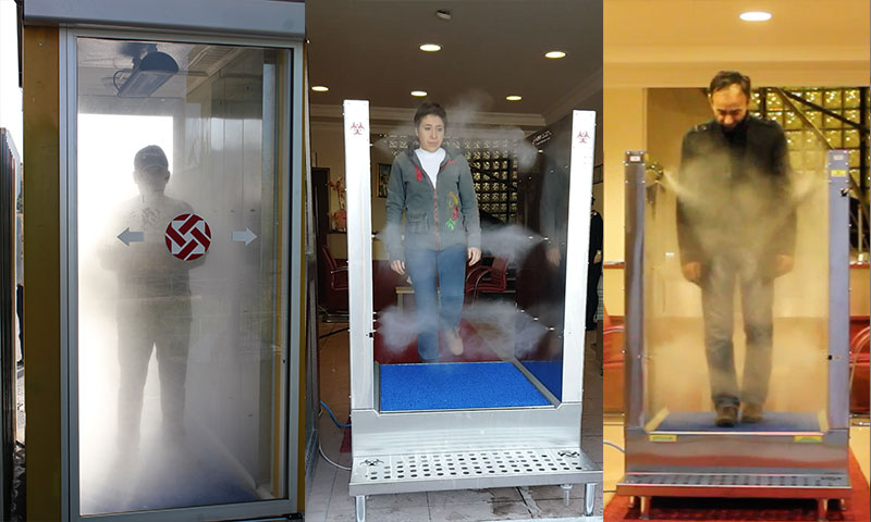 Sanitizing Disinfectant Tunnel