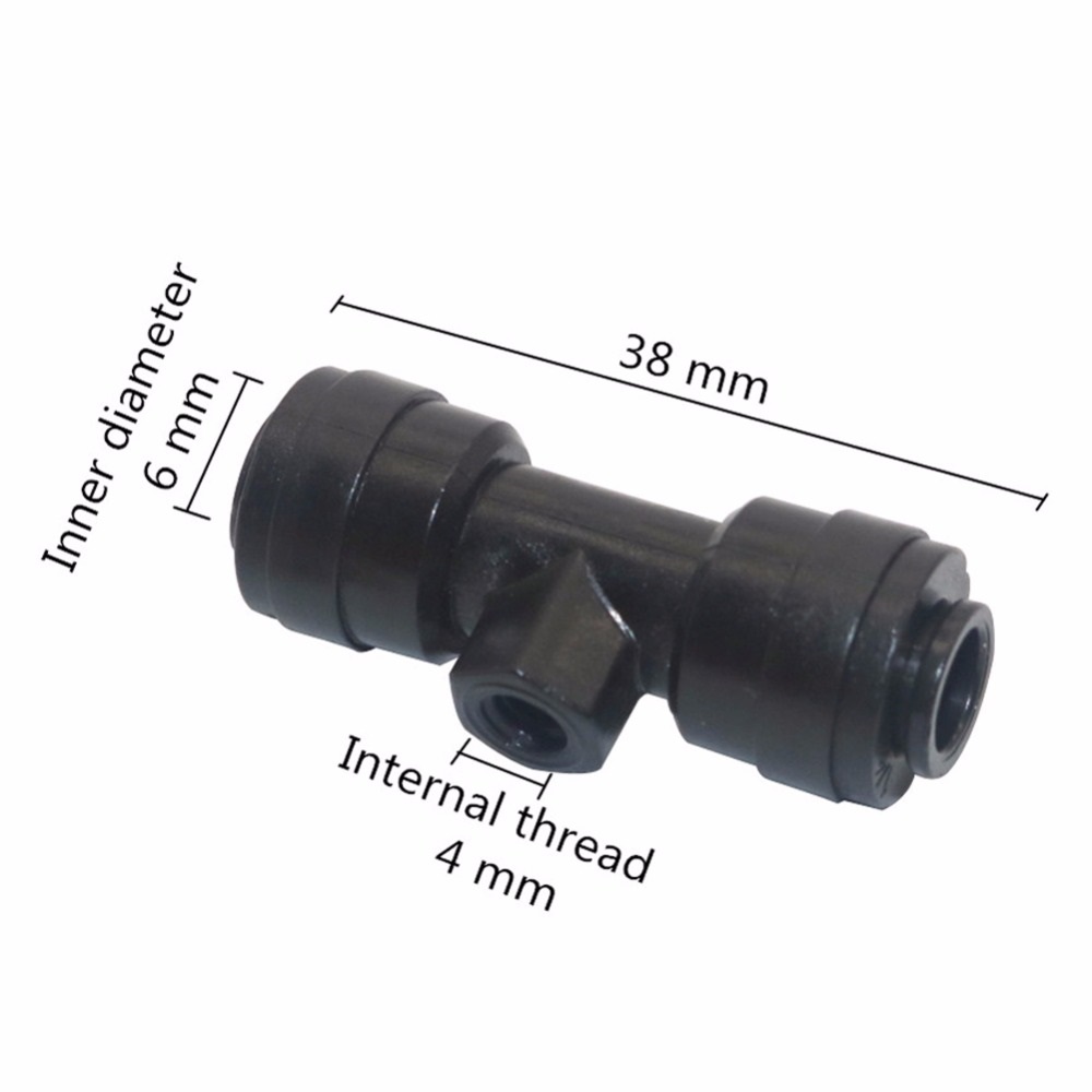 Single Hole Nozzle Connector Plastic