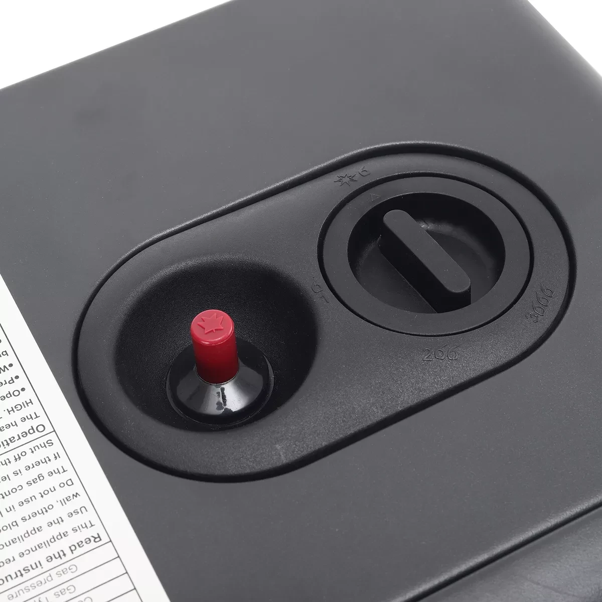 SMARTFLAME 2 in 1 Ceramic Cabinet Gas Room Heater