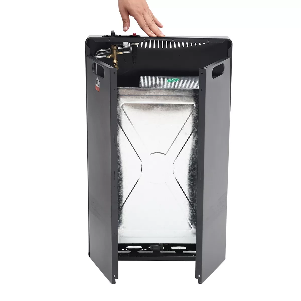 SMARTFLAME 2 in 1 Ceramic Cabinet Gas Room Heater