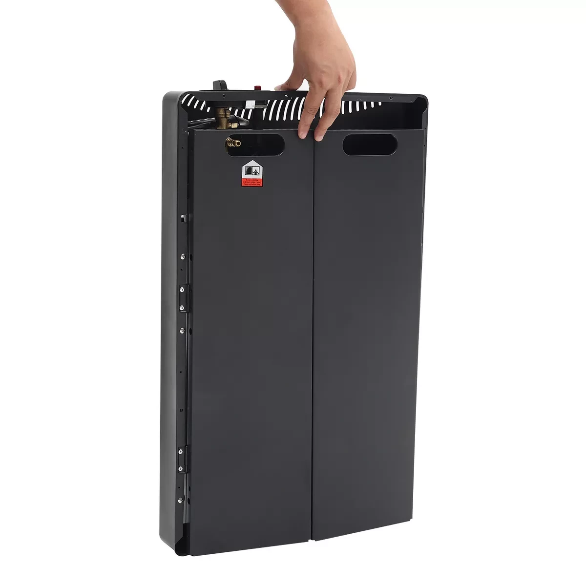 SMARTFLAME 2 in 1 Ceramic Cabinet Gas Room Heater