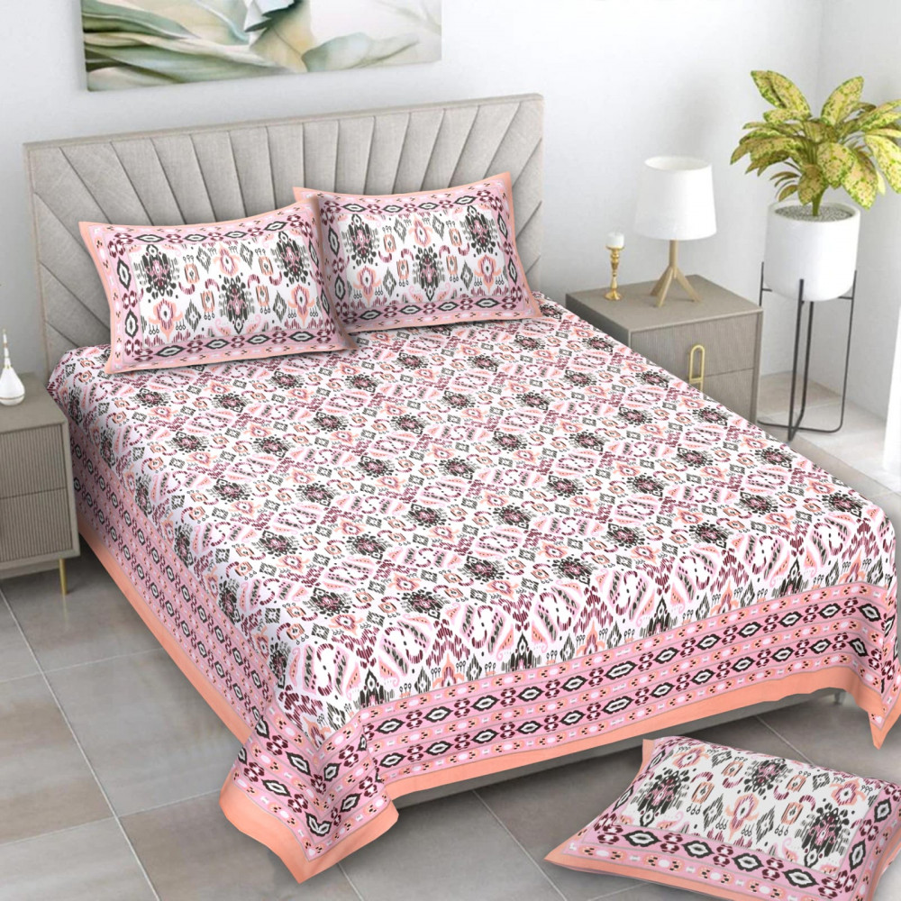 Image of Alexa Pure Cotton Double Bedsheet