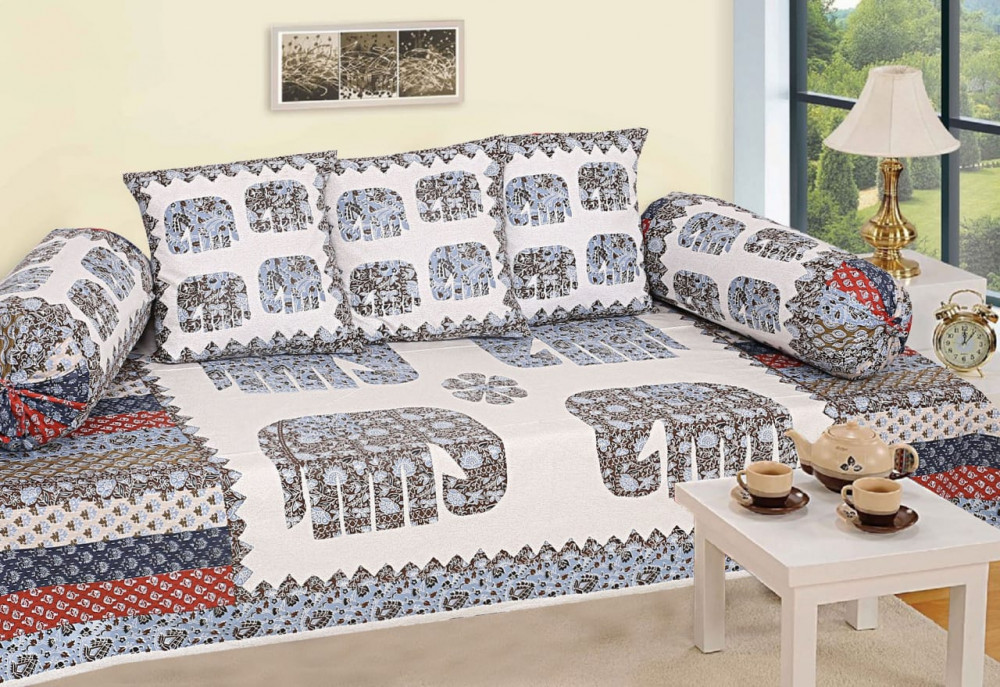 Image of RajDarbar Diwan Set – Pure Cotton 60s Handloom Fabric | Luxury Ethnic Living