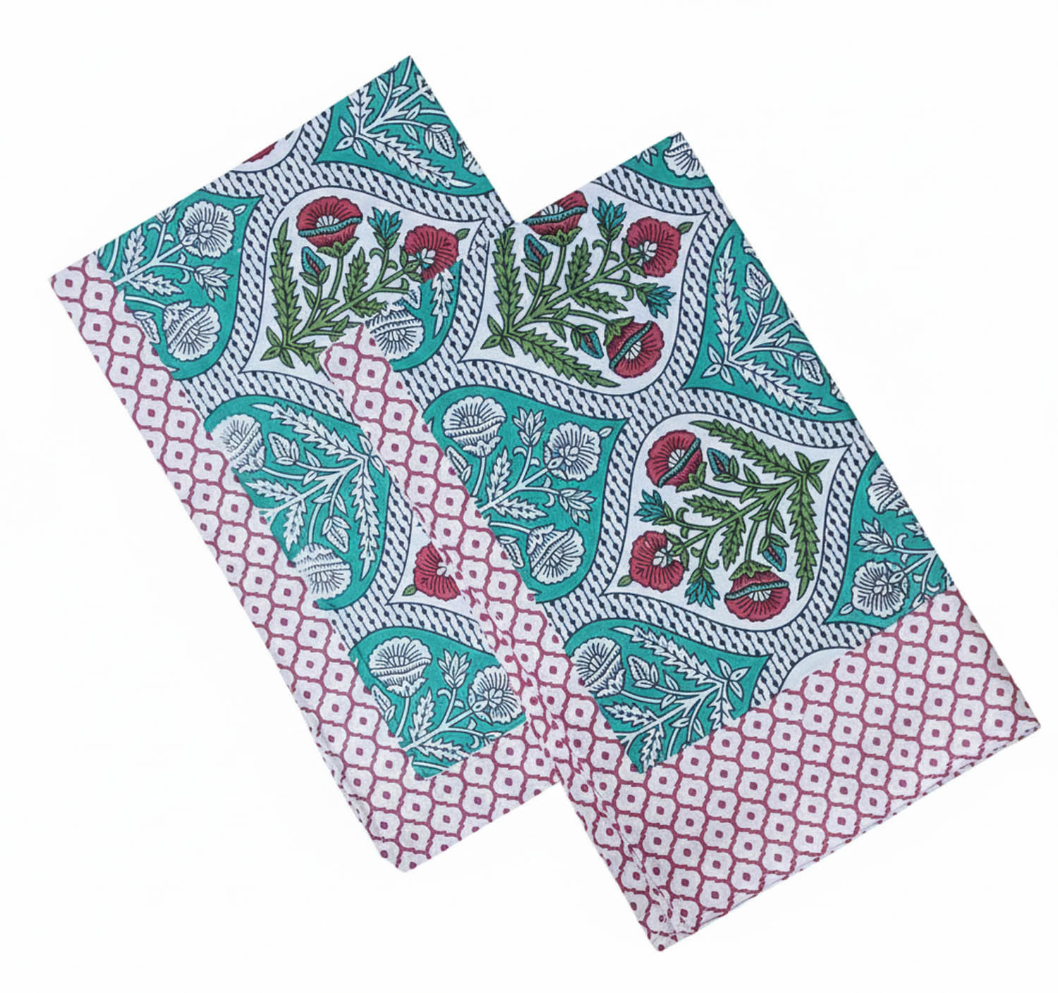 Dream Pillow Cover 17 x 27 Inch Double Stitching Chain Pillow Pair Pack