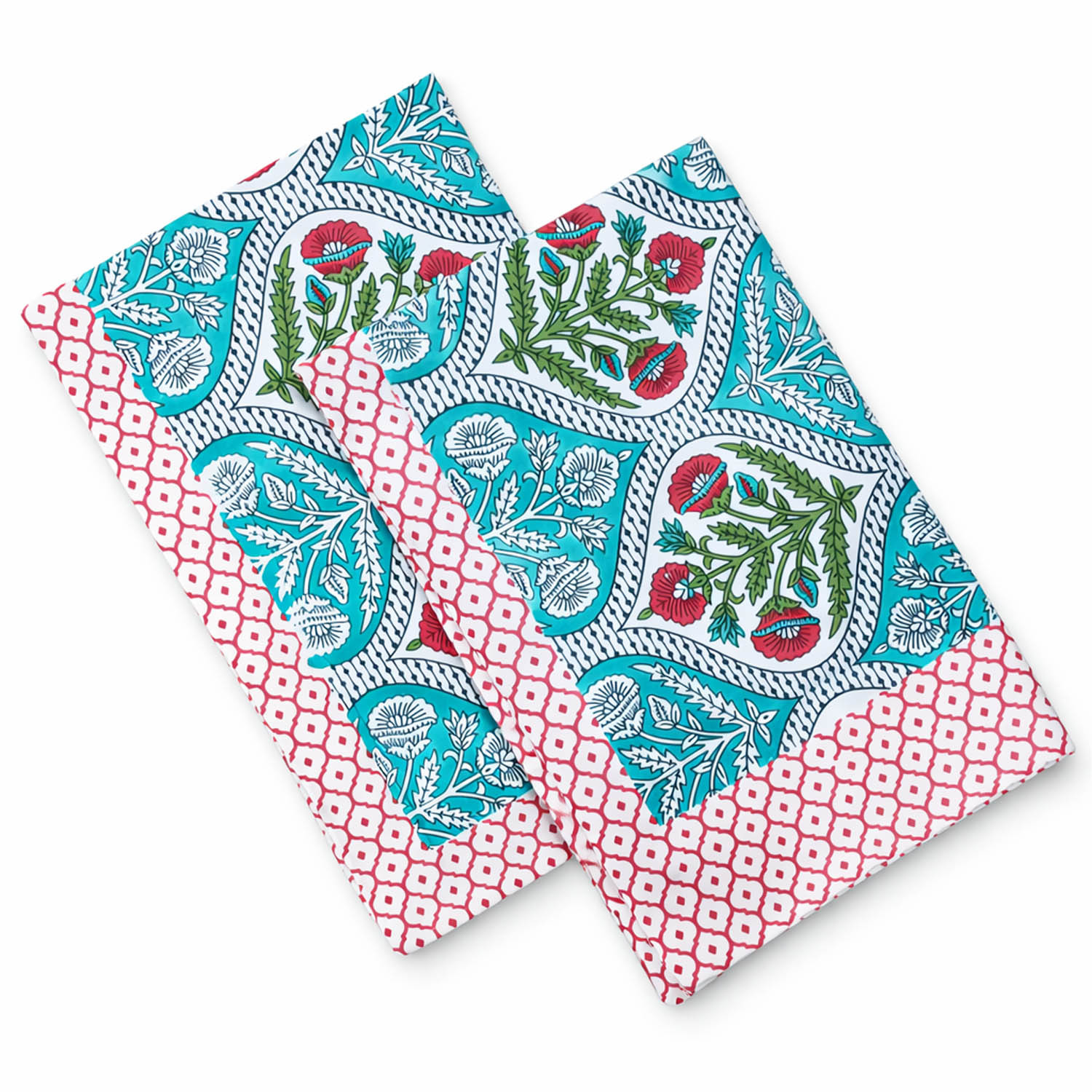 Dream Pillow Cover 17 x 27 Inch Double Stitching Chain Pillow Pair Pack