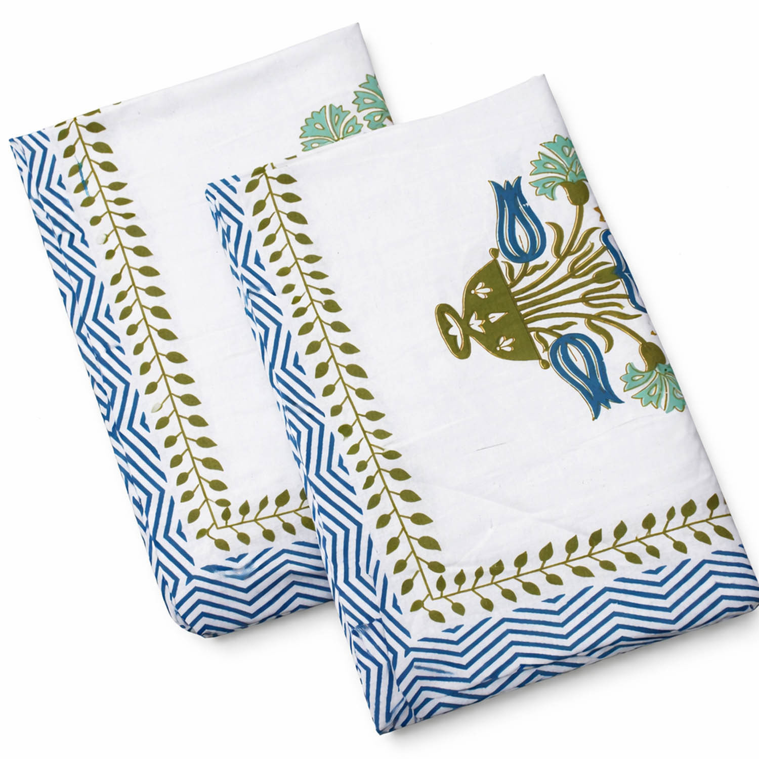 Dream Pillow Cover 17 x 27 Inch Double Stitching Chain Pillow Pair Pack