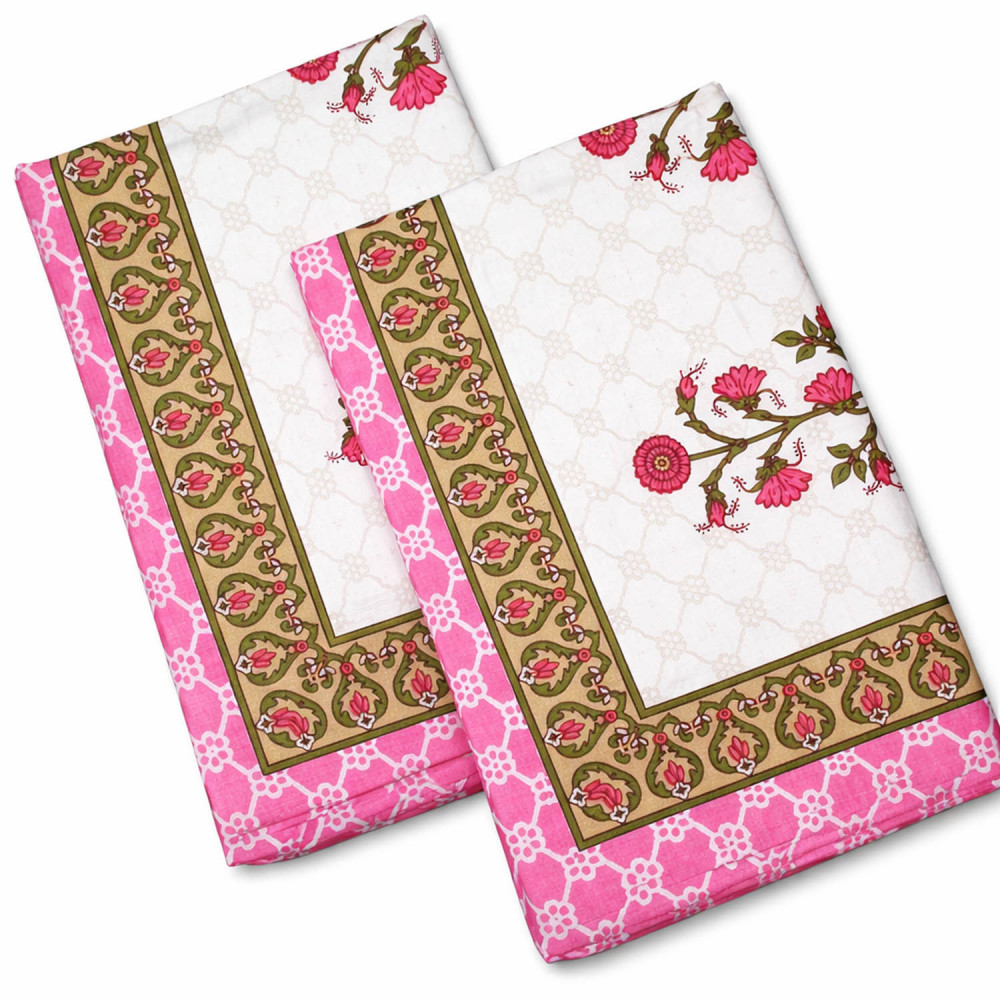 Image of Dream Pillow Cover – 17 x 27 Inch | Double Stitching | Chain Pillow (Pair Pack)