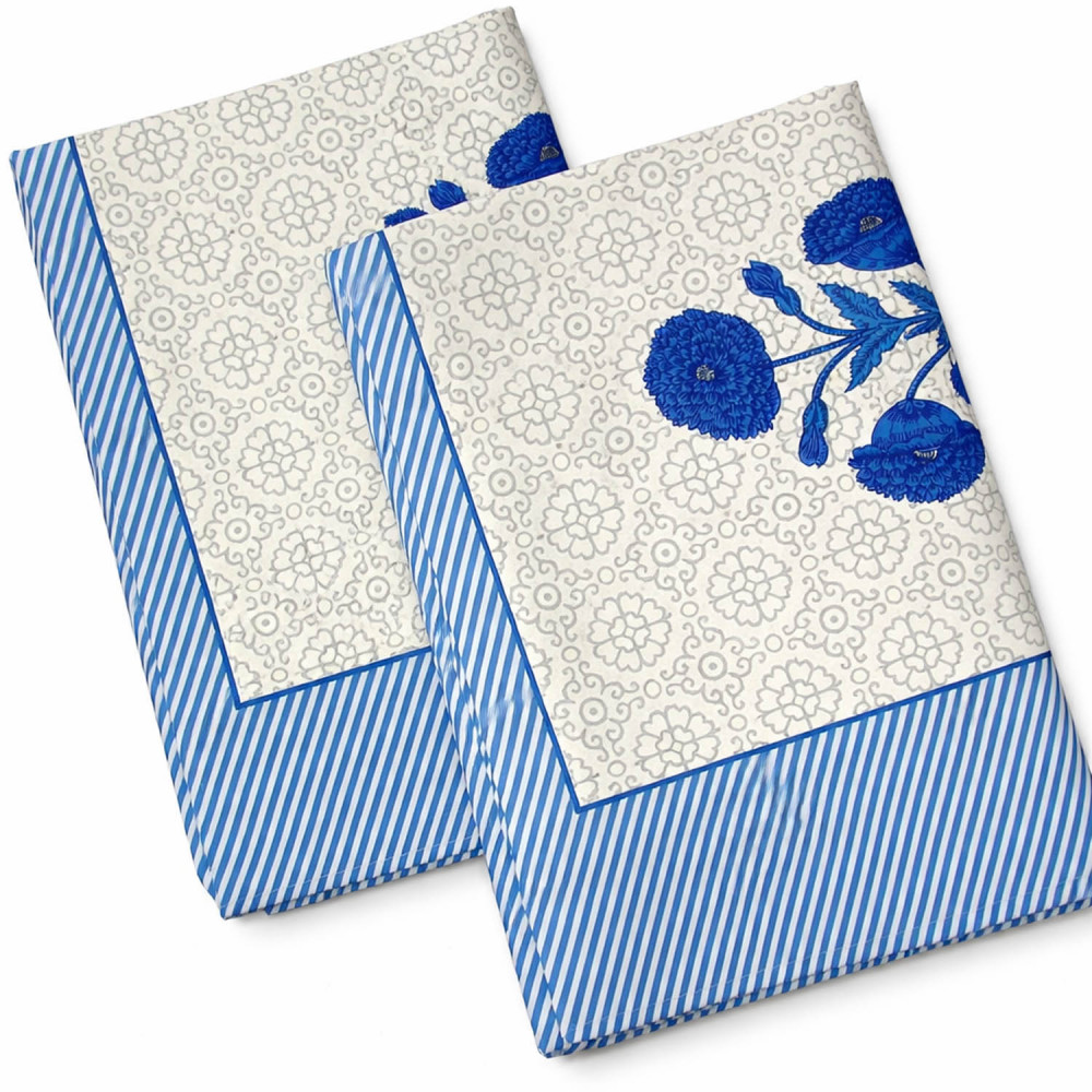 Image of Dream Pillow Cover – 17 x 27 Inch | Double Stitching | Chain Pillow (Pair Pack)