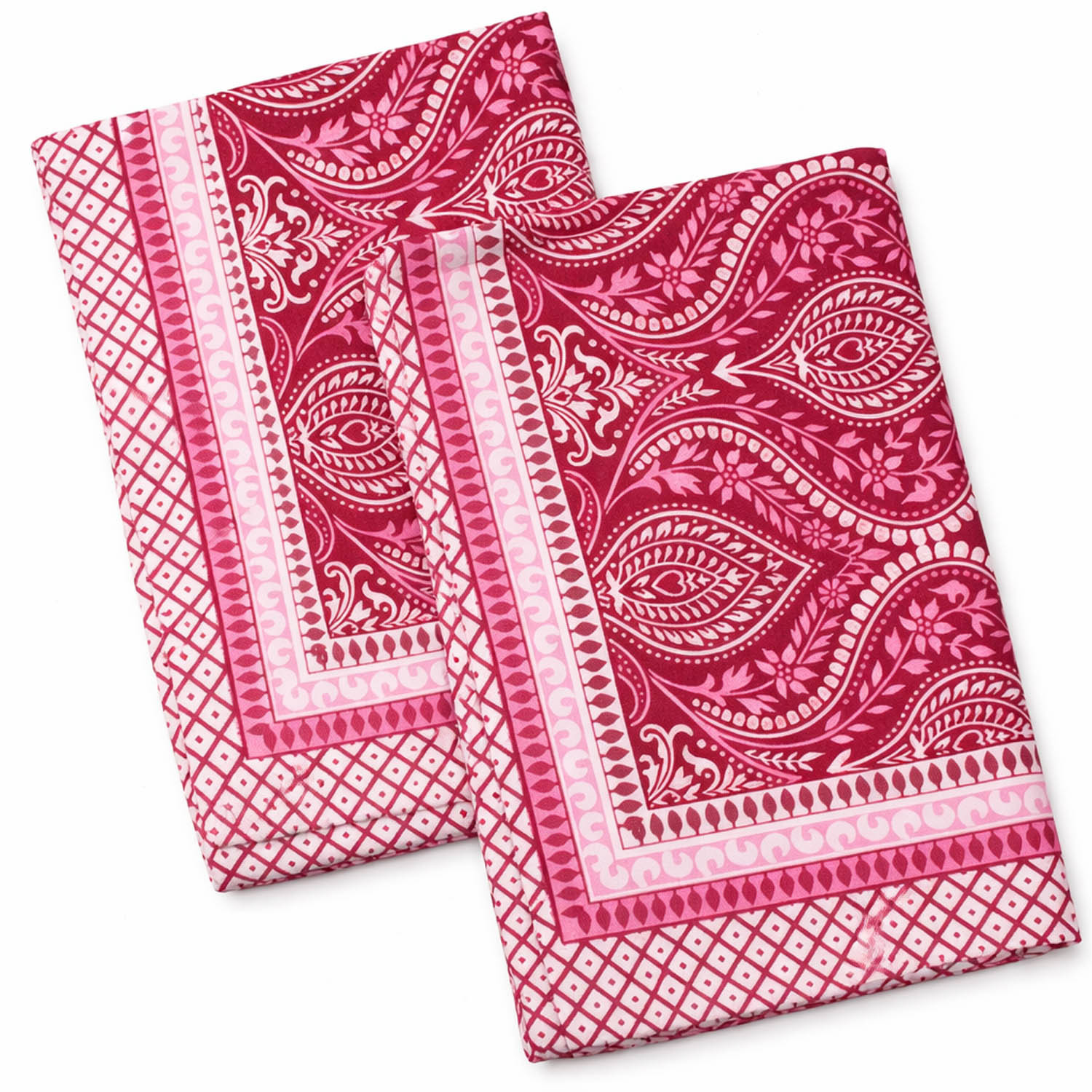 Dream Pillow Cover 17 x 27 Inch Double Stitching Chain Pillow Pair Pack