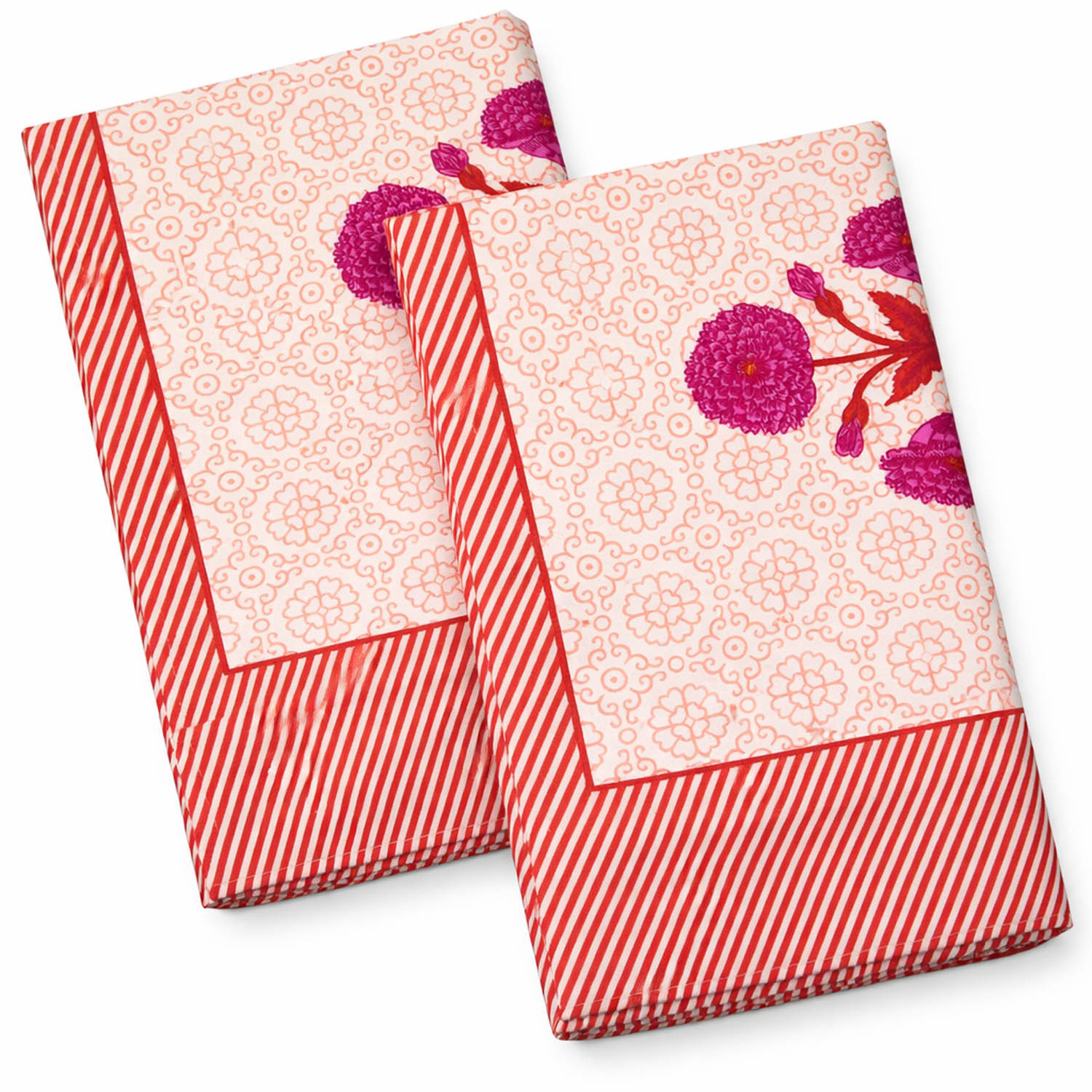 Dream Pillow Cover 17 x 27 Inch Double Stitching Chain Pillow Pair Pack