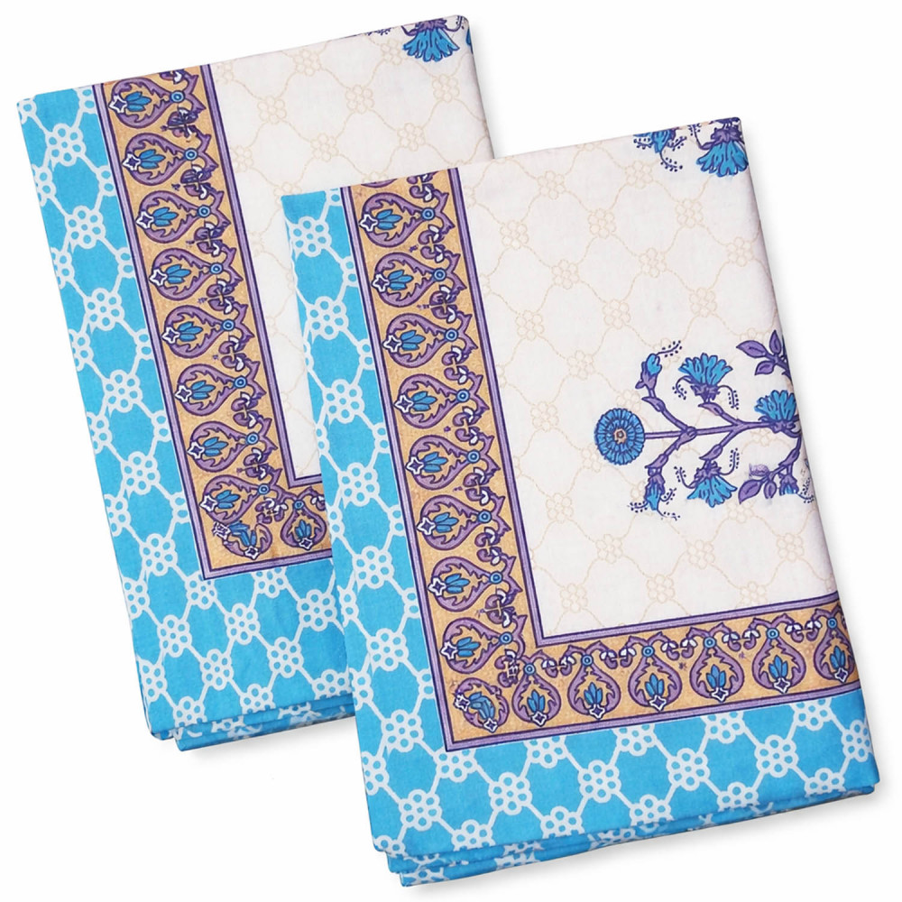 Image of Dream Pillow Cover – 17 x 27 Inch | Double Stitching | Chain Pillow (Pair Pack)