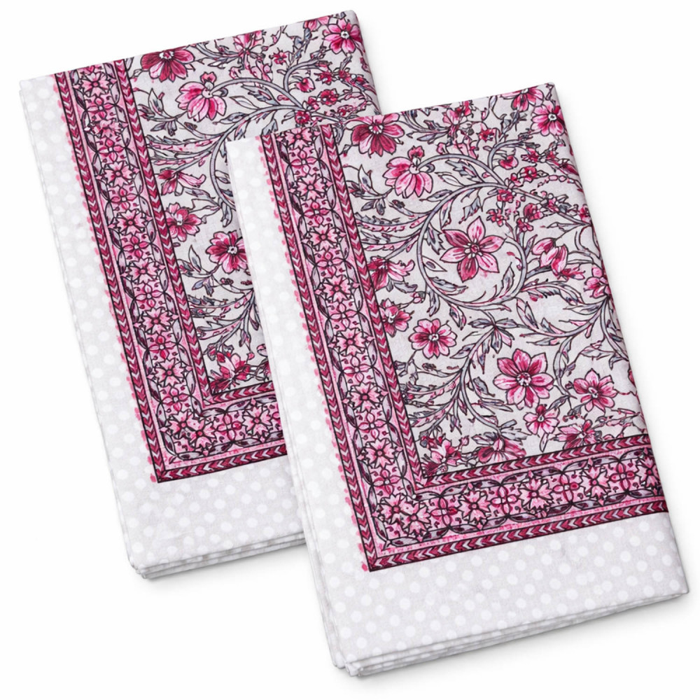 Image of Dream Pillow Cover – 17 x 27 Inch | Double Stitching | Chain Pillow (Pair Pack)