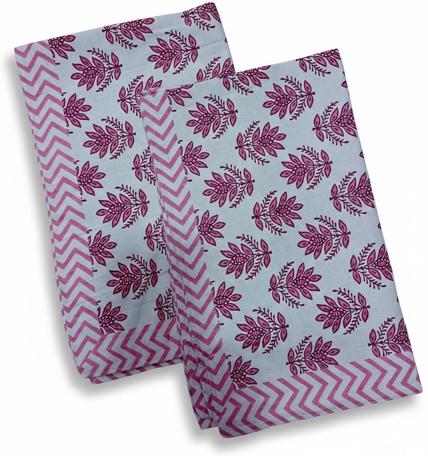 Dream Pillow Cover 17 x 27 Inch Double Stitching Chain Pillow Pair Pack