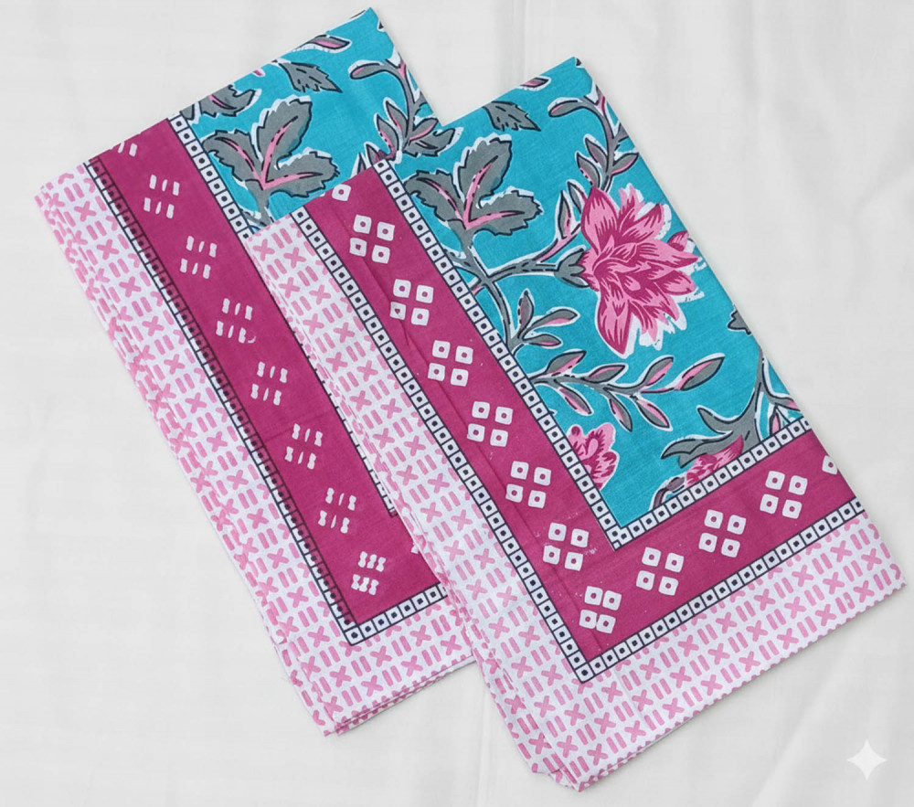 Image of Dream Pillow Cover – 17 x 27 Inch | Double Stitching | Chain Pillow (Pair Pack)