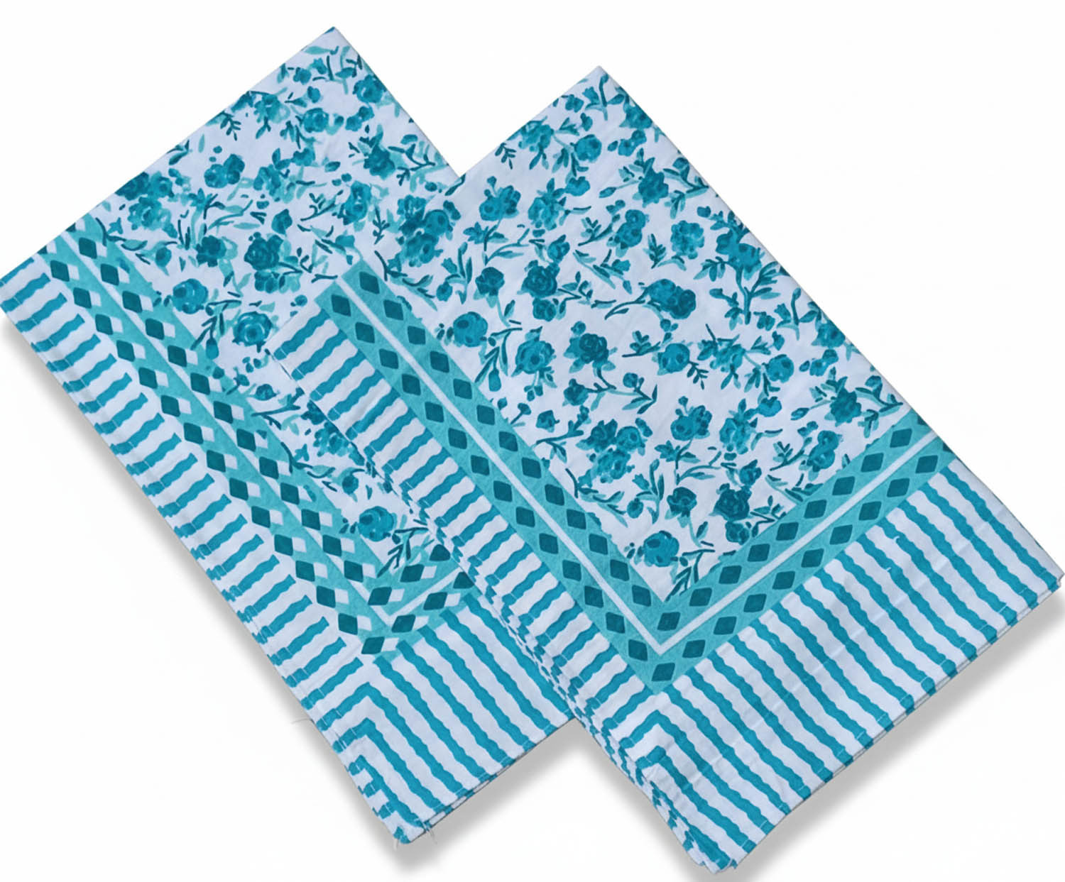 Dream Pillow Cover 17 x 27 Inch Double Stitching Chain Pillow Pair Pack