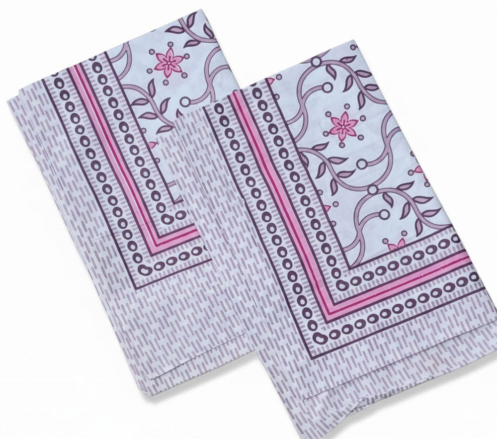 Image of Dream Pillow Cover – 17 x 27 Inch | Double Stitching | Chain Pillow (Pair Pack)