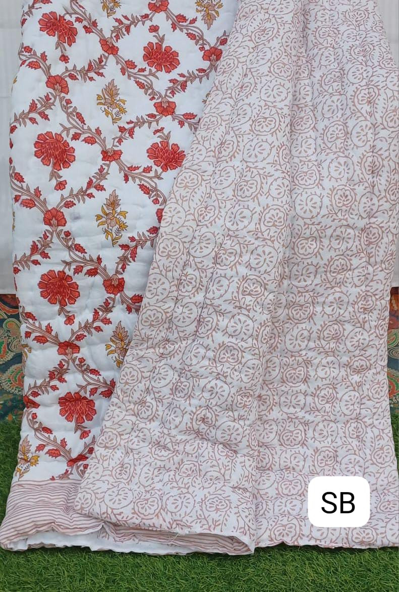 Malmal Single Bed Razai