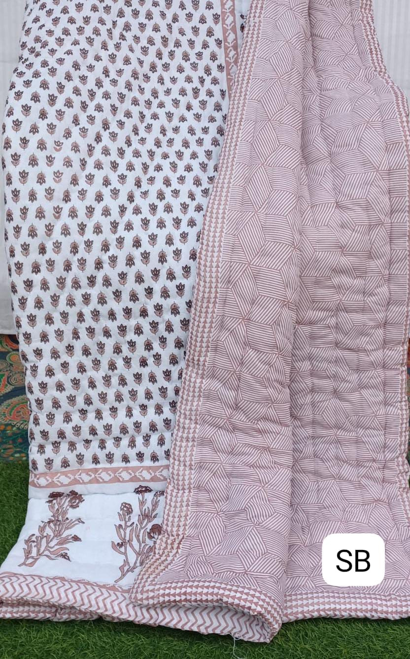 Malmal Single Bed Razai