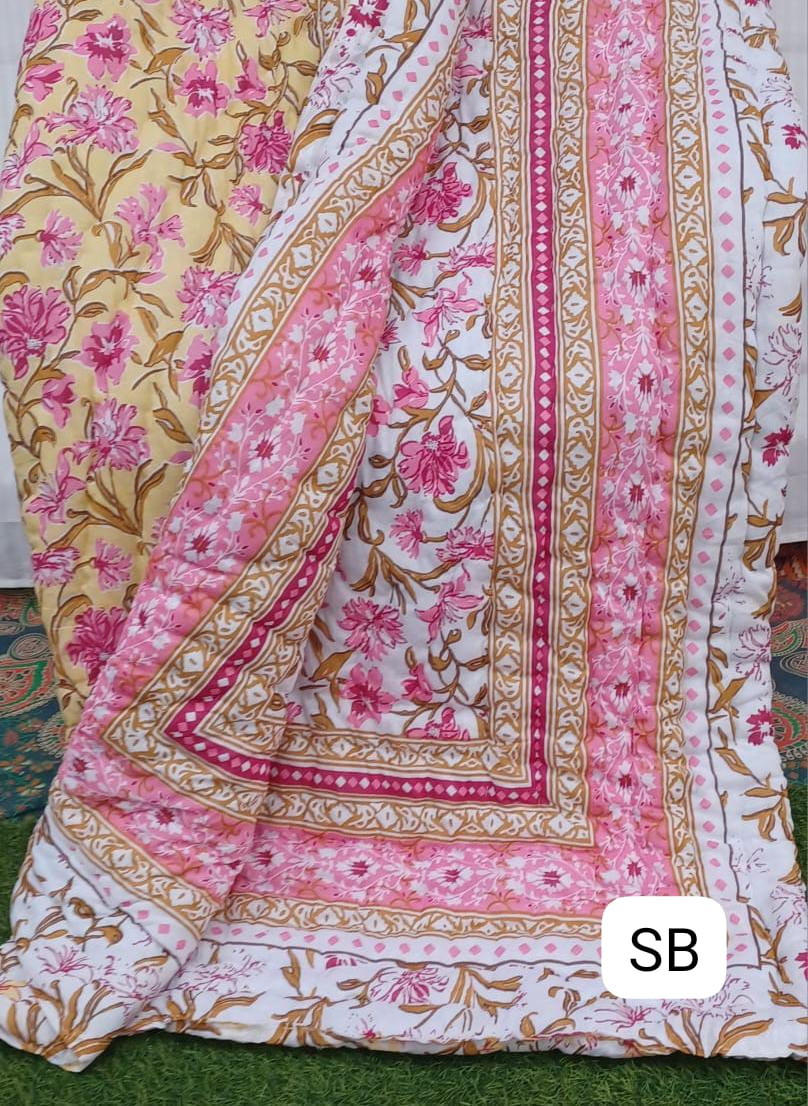 Malmal Single Bed Razai