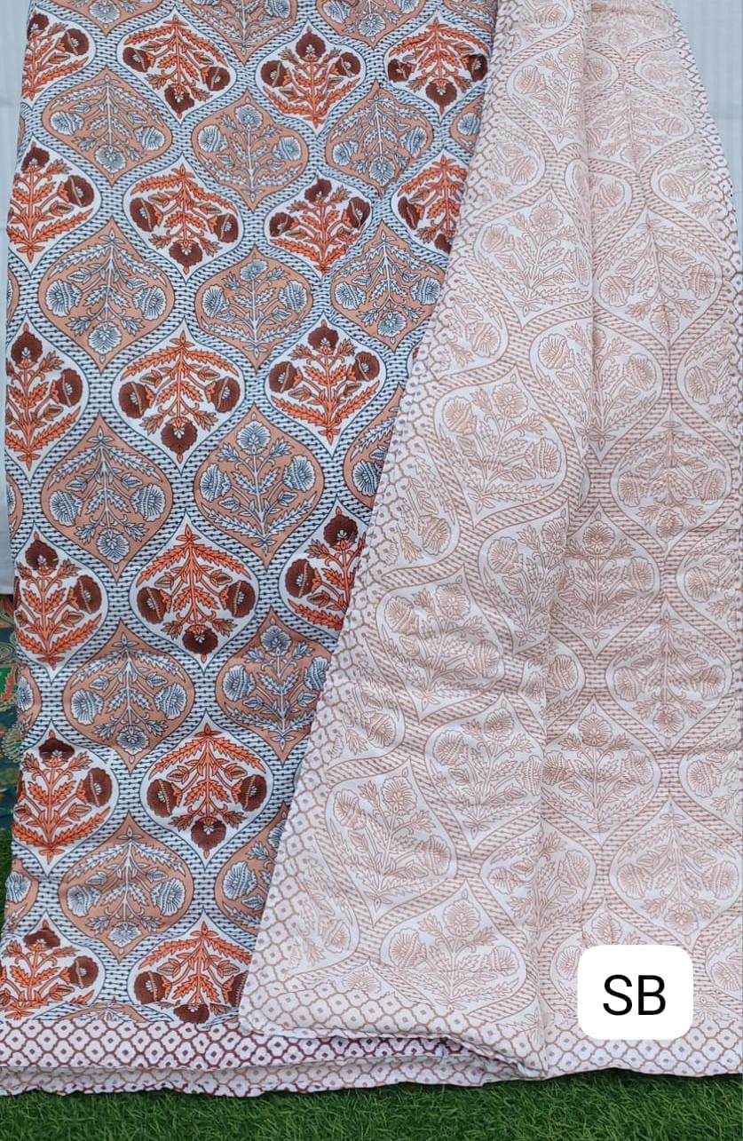 Malmal Single Bed Razai