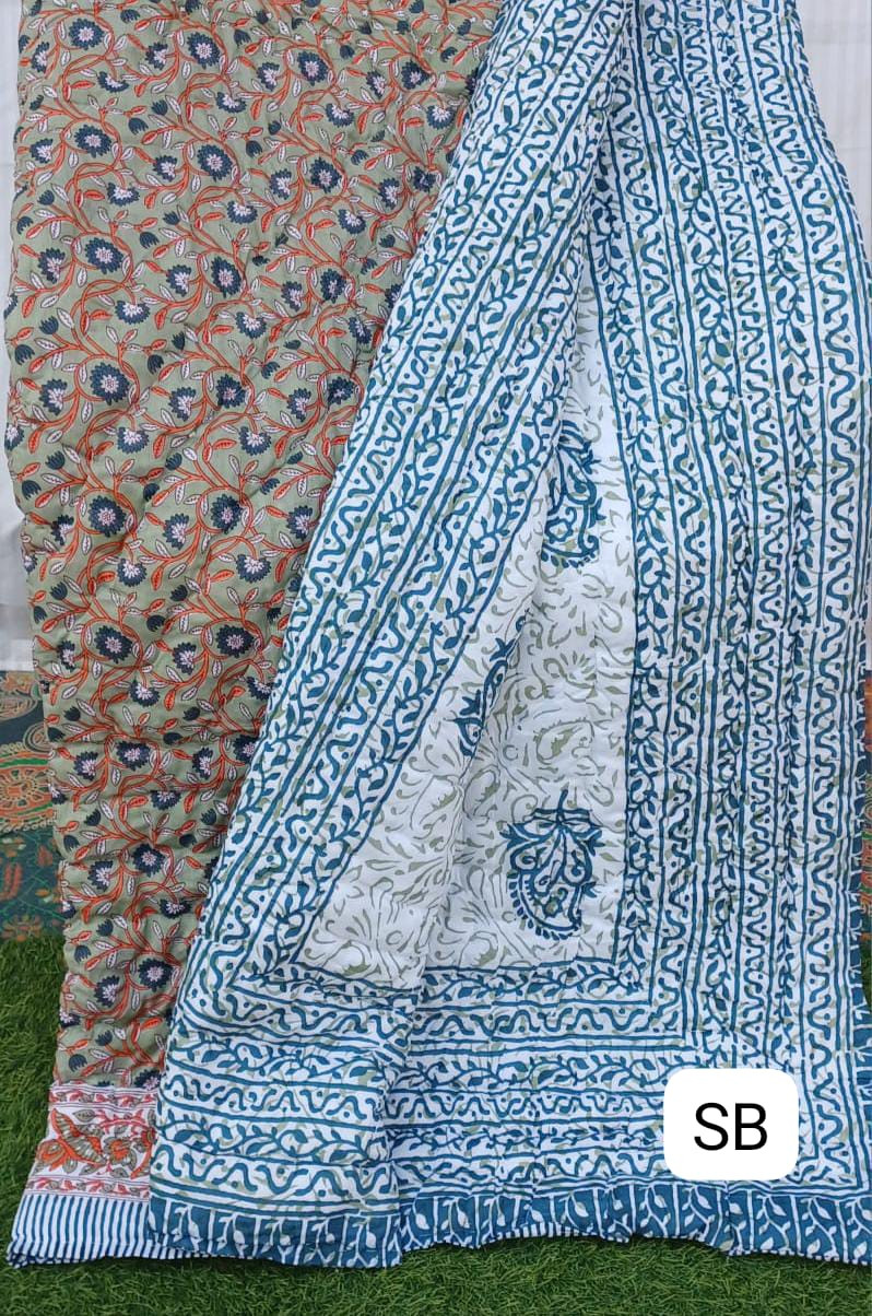 Malmal Single Bed Razai