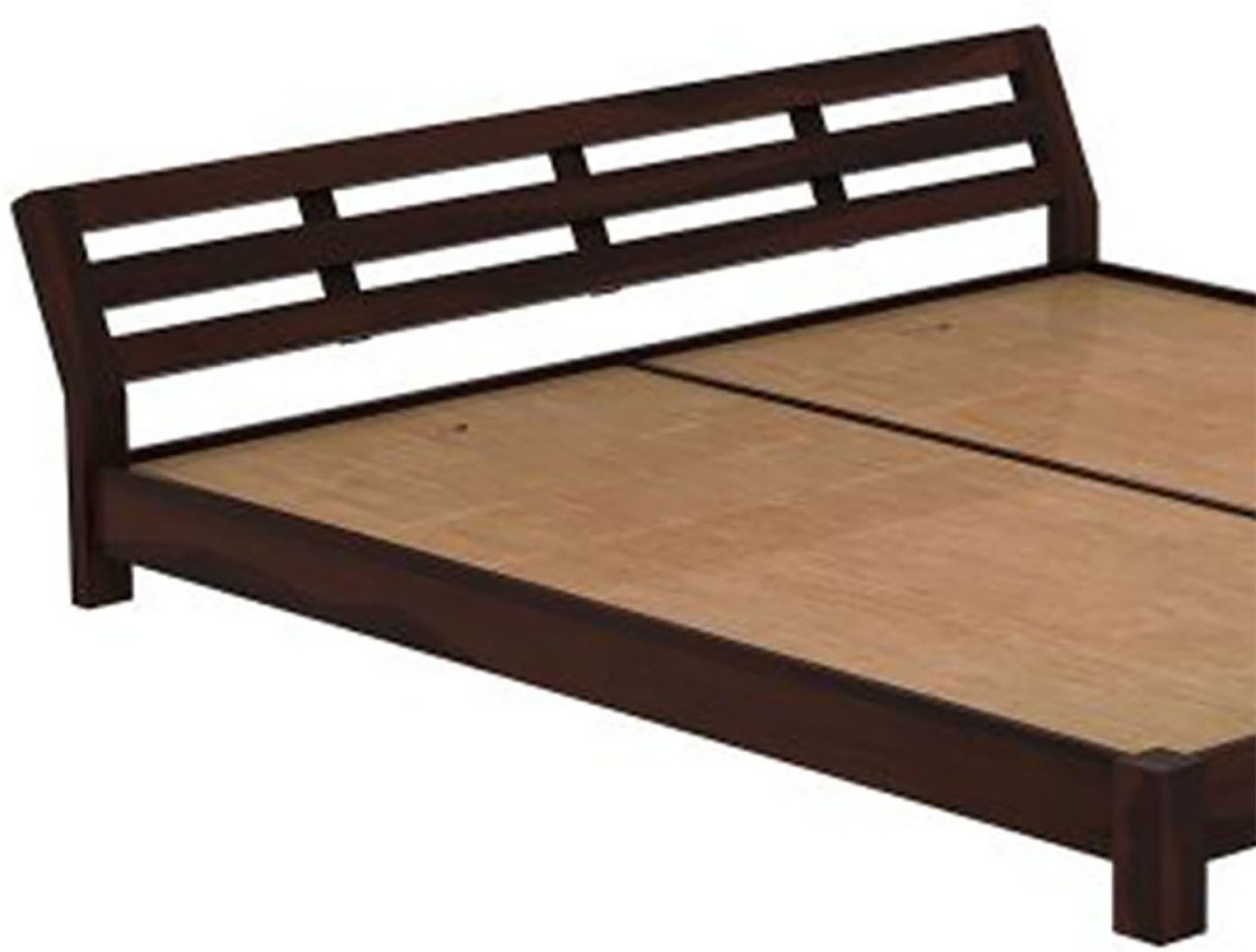Aaram By Zebrs Sheesham Wood Bed Without Storage Solid Wood King Bed