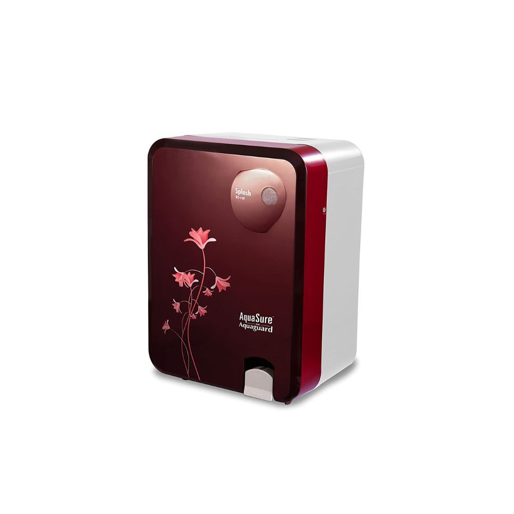 Eureka Forbes Aquasure from Aquaguard Splash RO+UF 6 litres Burgundy