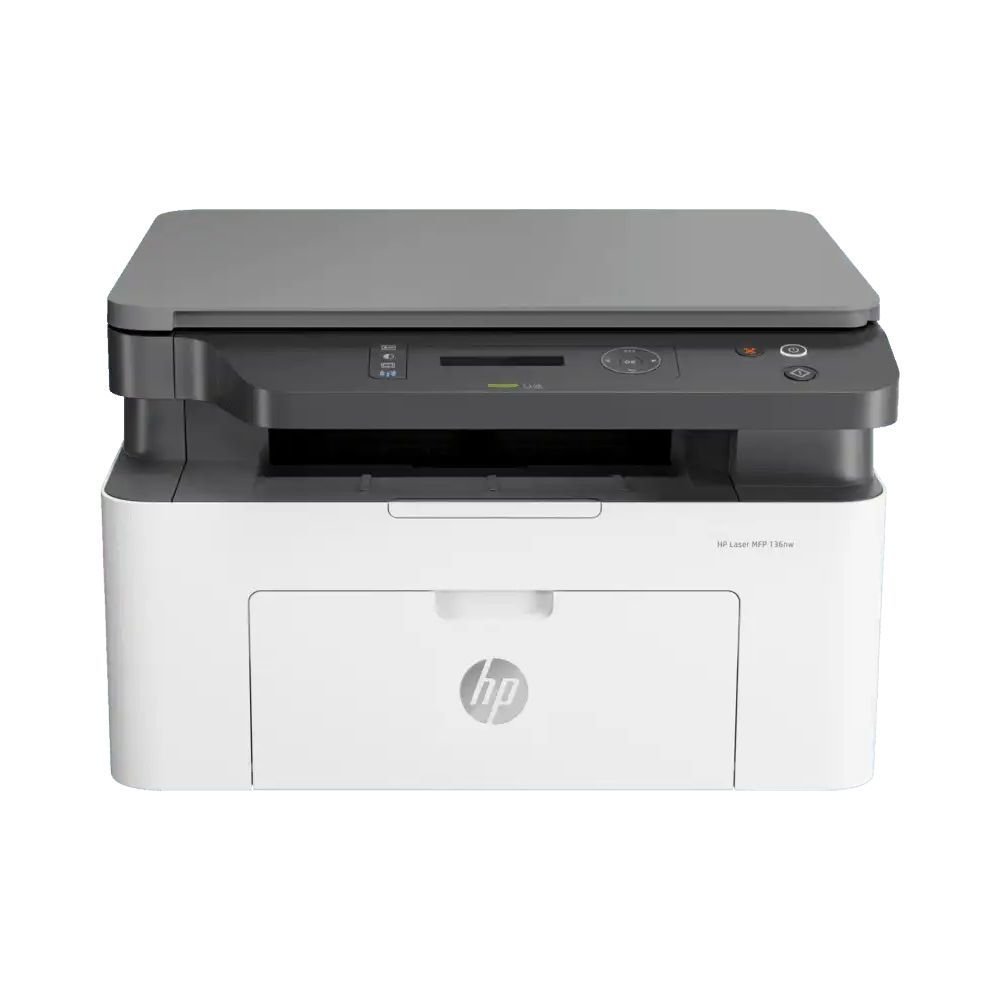 HP Laserjet 136nw WiFi Printer, Print Copy Scan