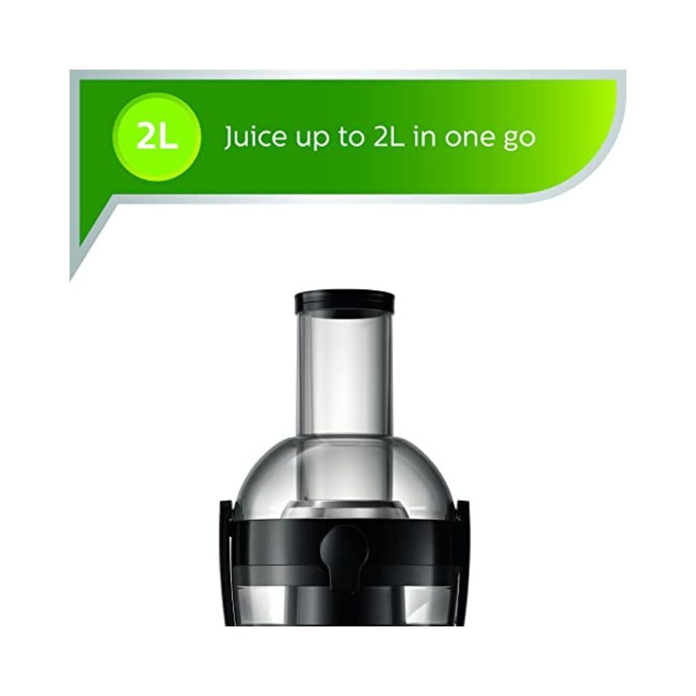 Philips HR1855 Viva Collection Juicer, Ink Black