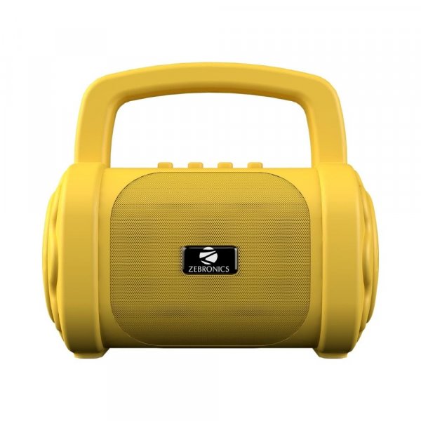 Zebronics Zeb County 3 3 W Bluetooth Speaker (Yellow, Mono Channel)