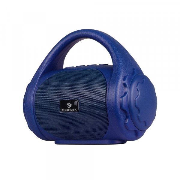 Zebronics ZEBCOUNTY 3 W Wireless Bluetooth Portable Speaker (Blue)