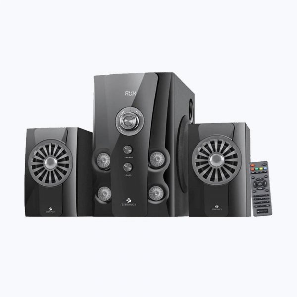 Zebronics ZEBHOPE BT RUCF 2.1 SPEAKER Portable Bluetooth Home Theatre (Black, 2.1 Channel)