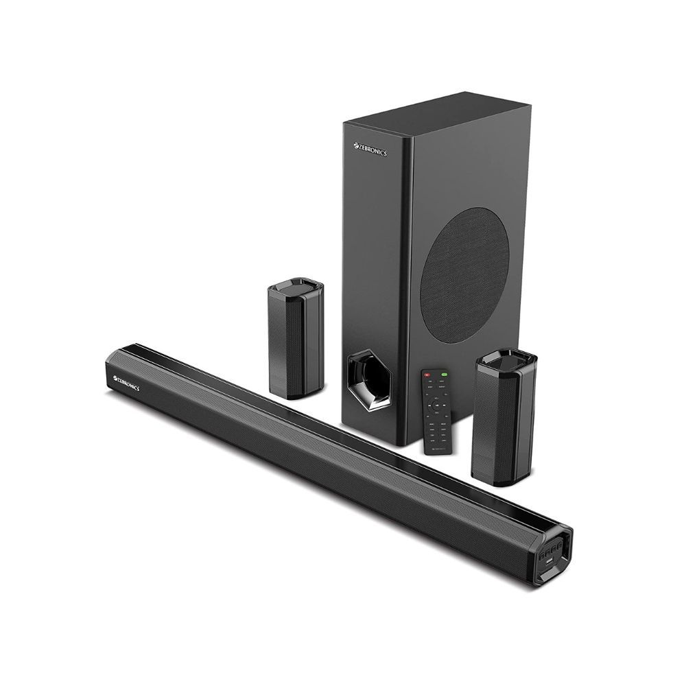 ZEBRONICS ZEBJUKE BAR 7400 PRO 5.1 channel soundbar with 6.5 subwoofer