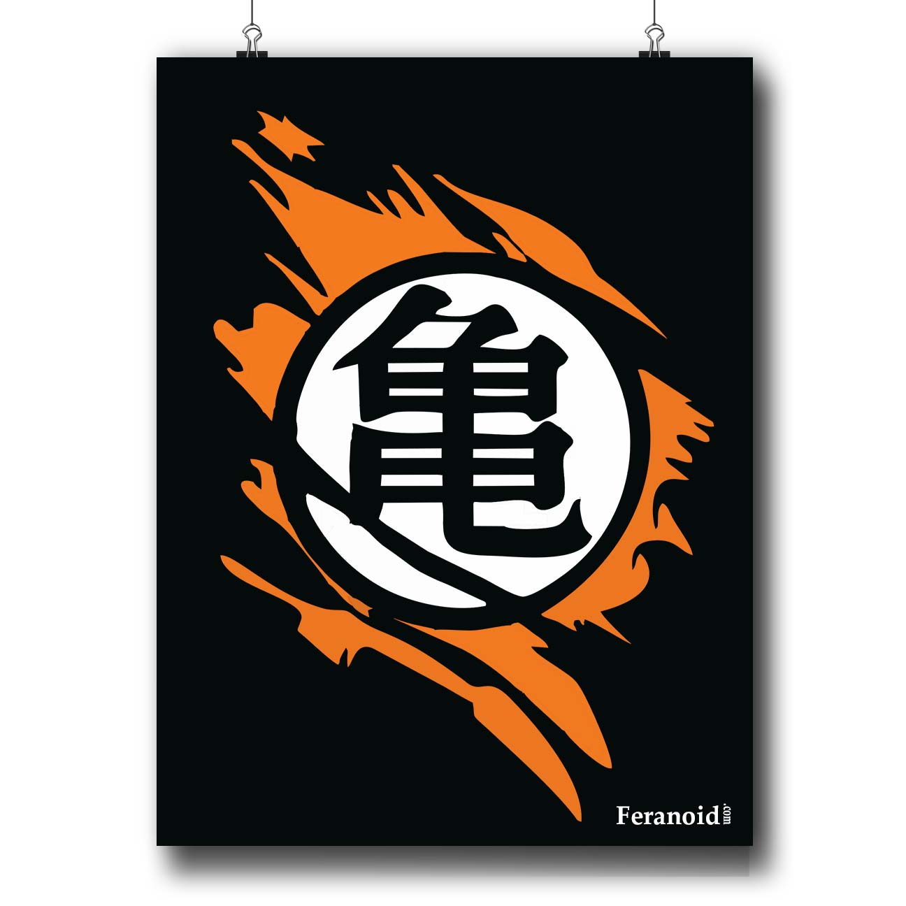 GOKU KAME SYMBOL POSTER