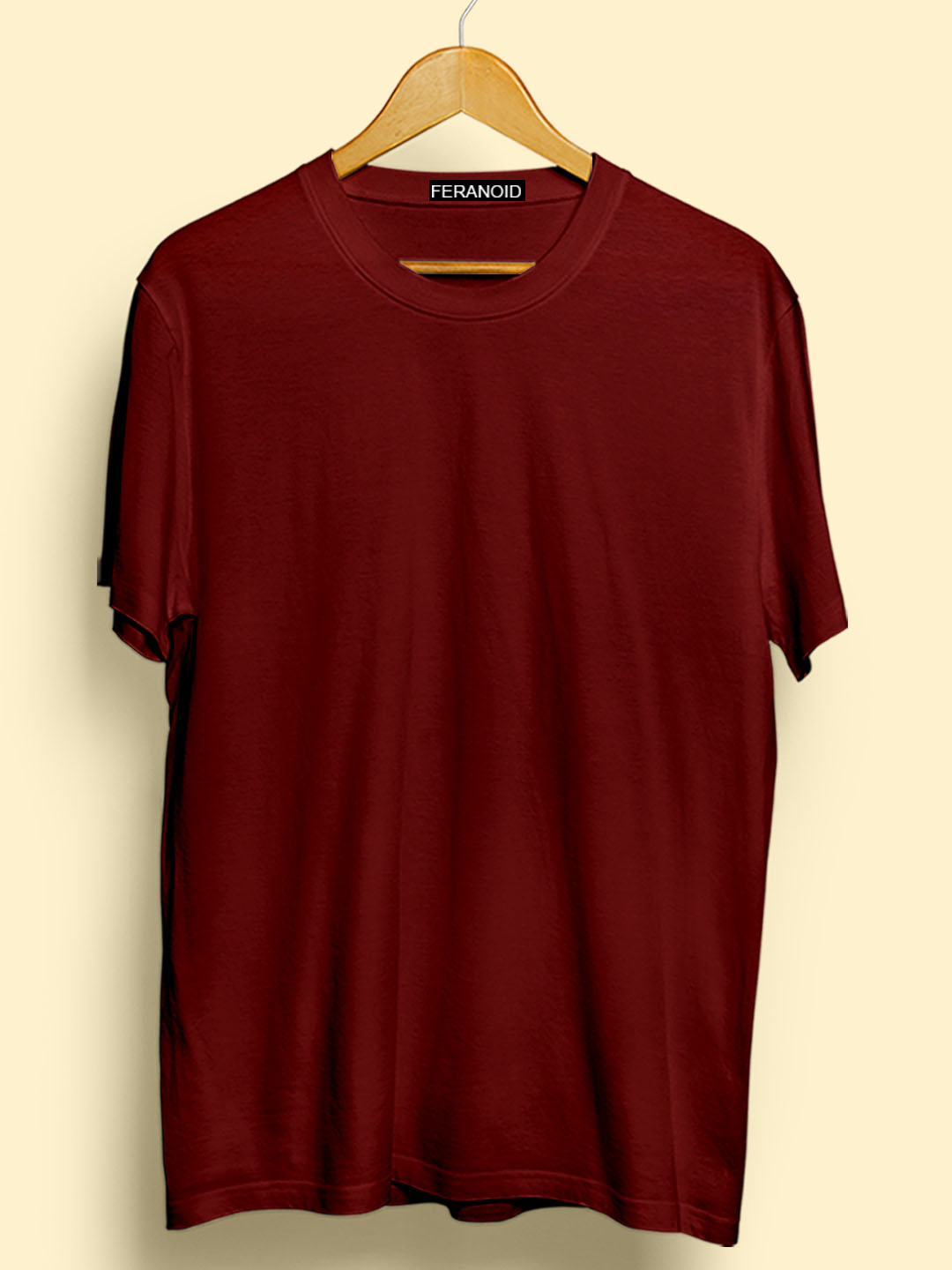 PLAIN PACK OF 3 T-SHIRTS-BLACK,GREEN,MAROON