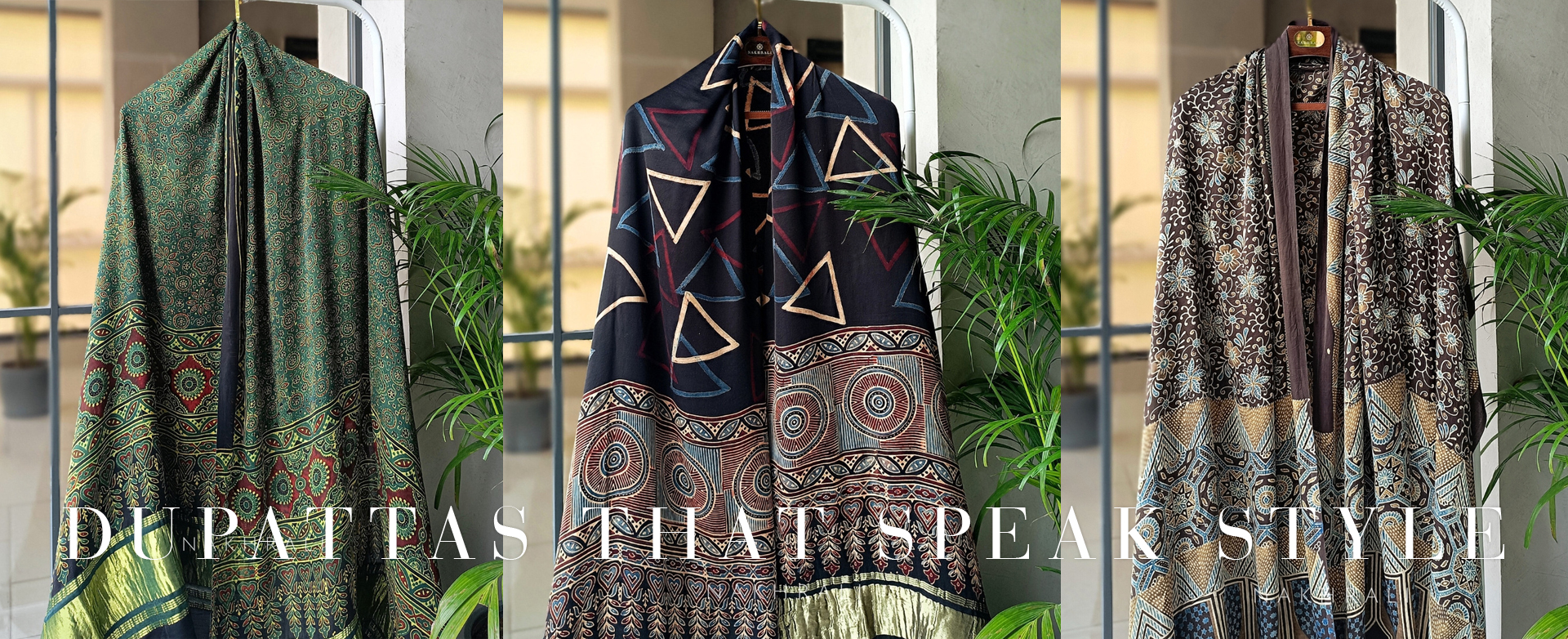 Dupatta that speaks style banner for women’s fashion