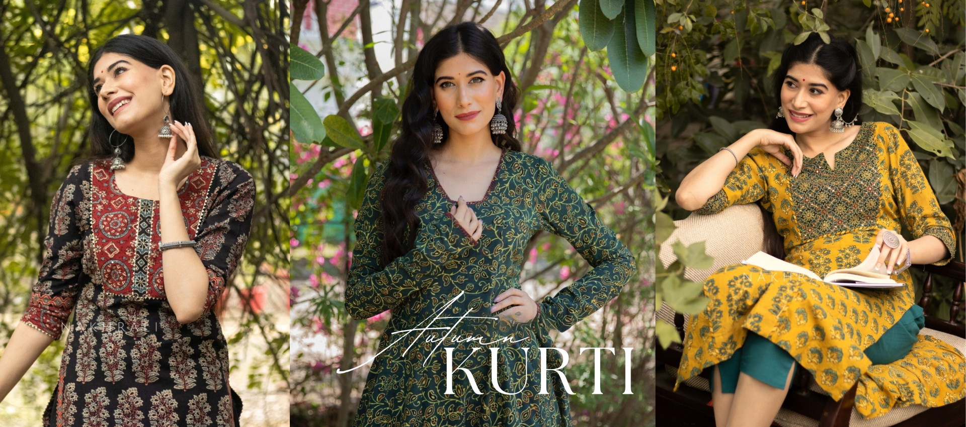 Trendy cotton kurti collection banner image