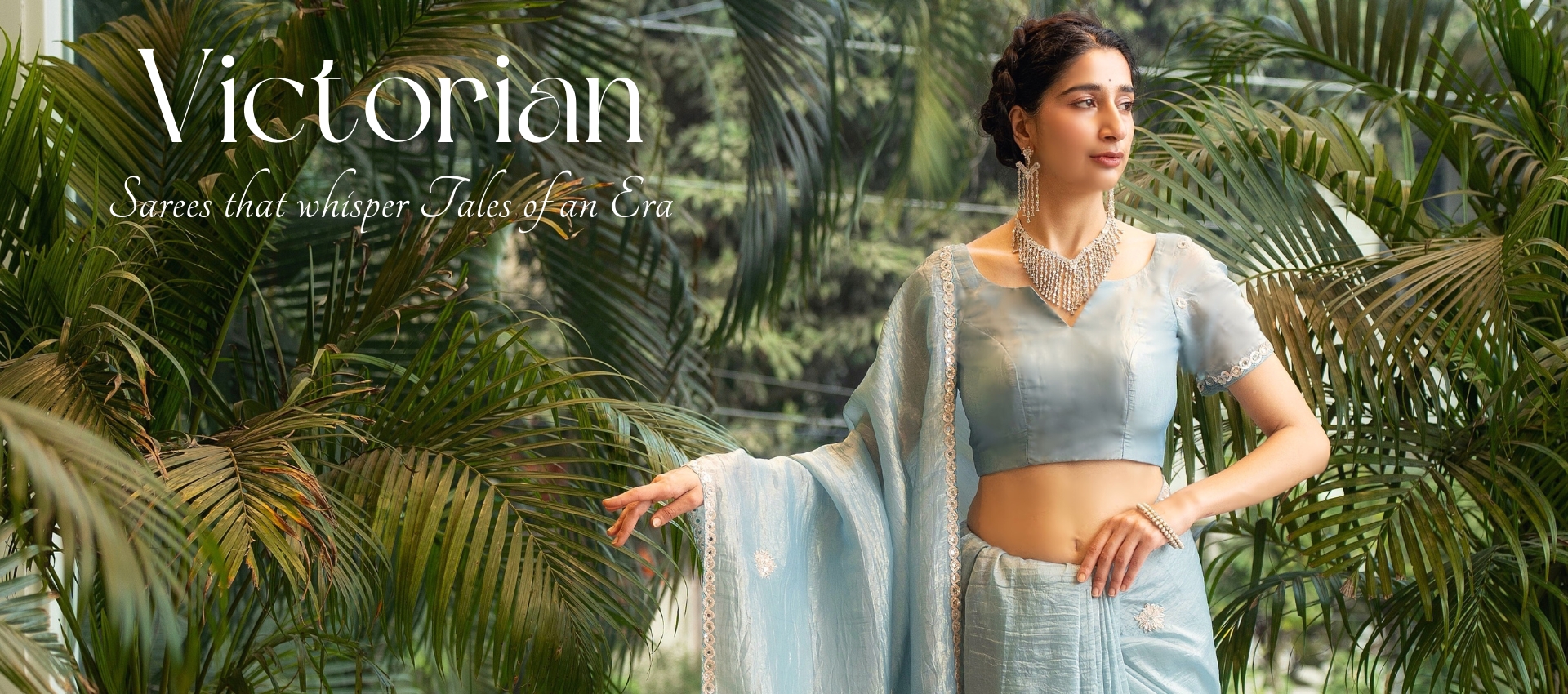 Victorian style fashion banner