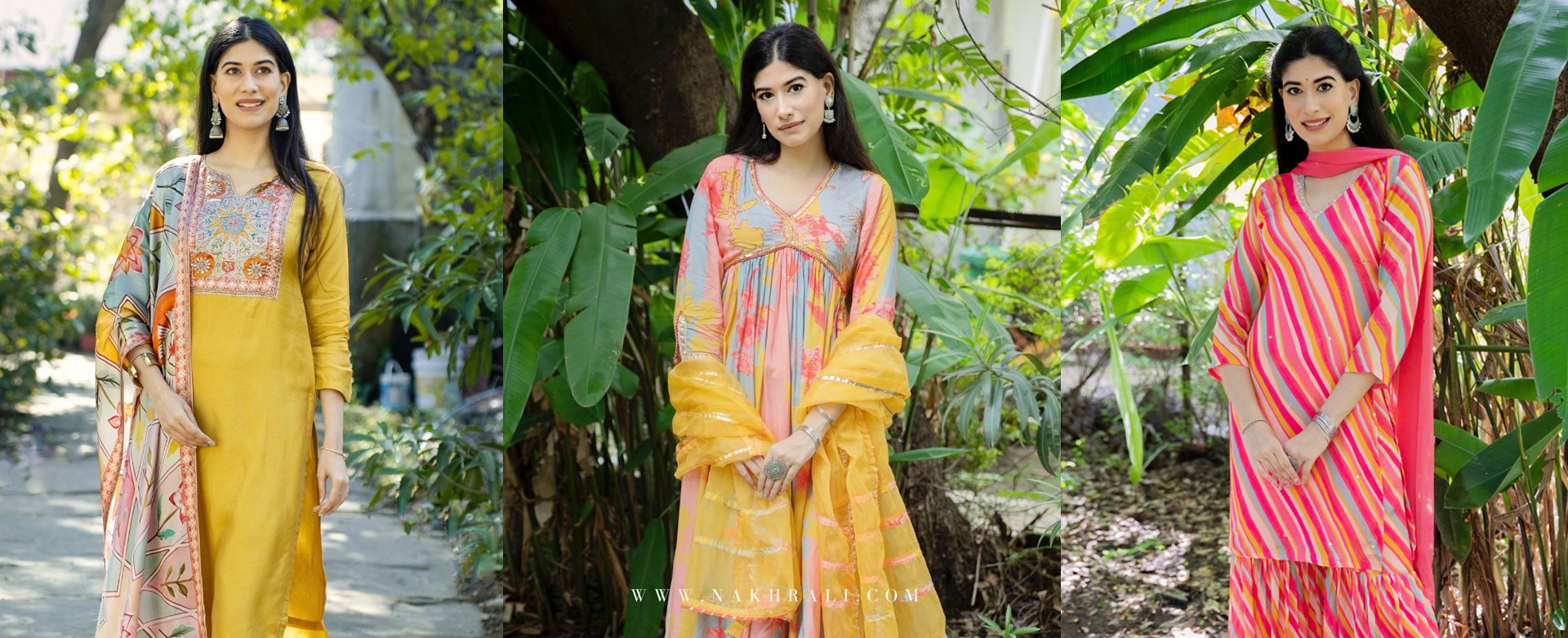 Trendy Indo-Western kurti banner for women’s fashion