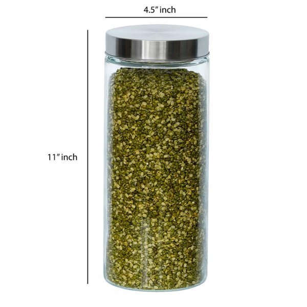 Glass Cylinder Storage Jar2200ML