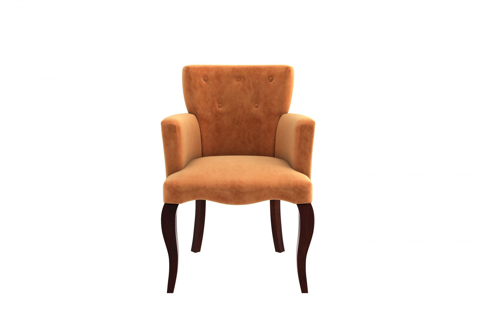 Crown Orange Lounge Chair